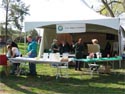 Preparation of Cook College Alumni Tent